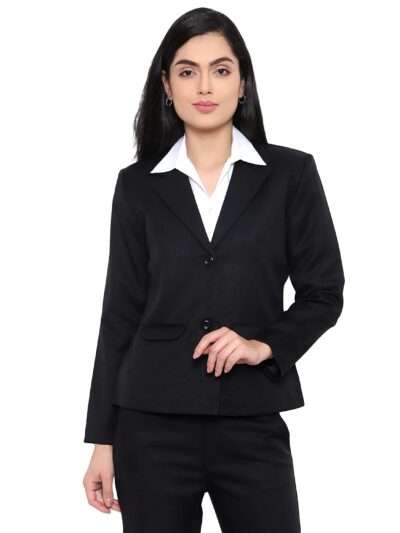 Regular Fit Stylish Formal Blazer For Women