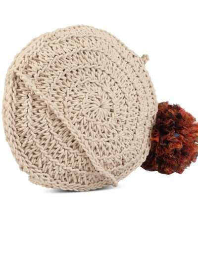 Stylish Handmade Sling Round Shape Bags For Women