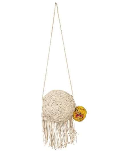 Stylish Handmade Sling Round Bags For Women